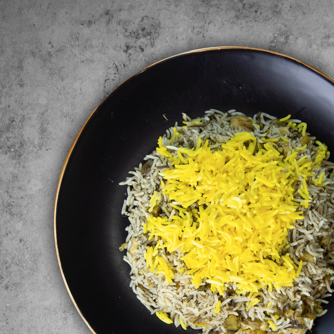 Baghali Polo (Vegetarian)
