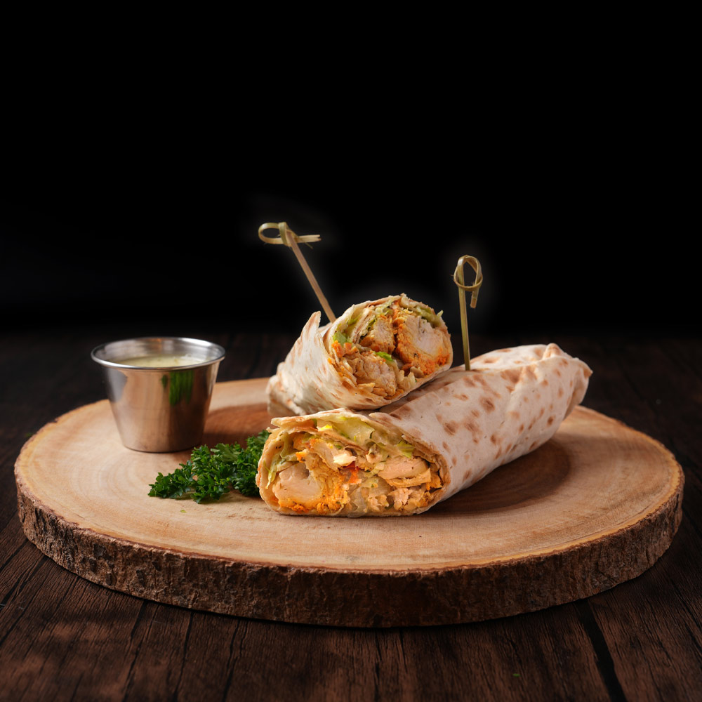 Juicy Chicken Kabob Sandwich
