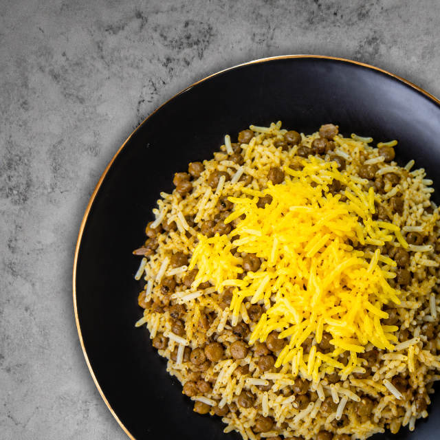 Adas Polo (Persian Rice)