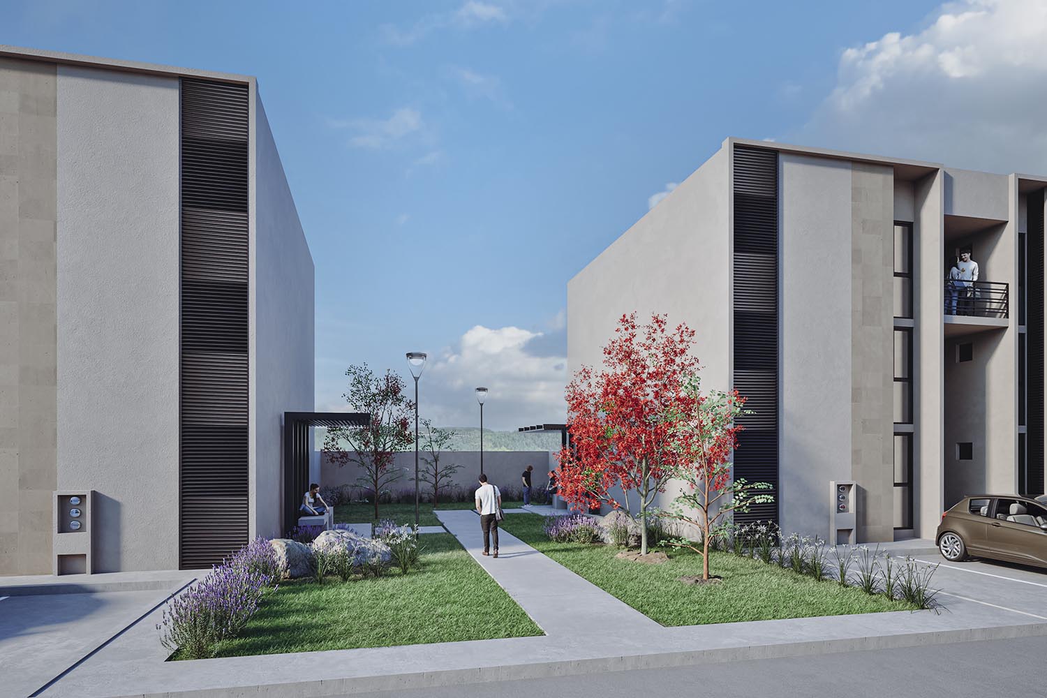 Departamento modelo Olmo Loft Planta Intermedia