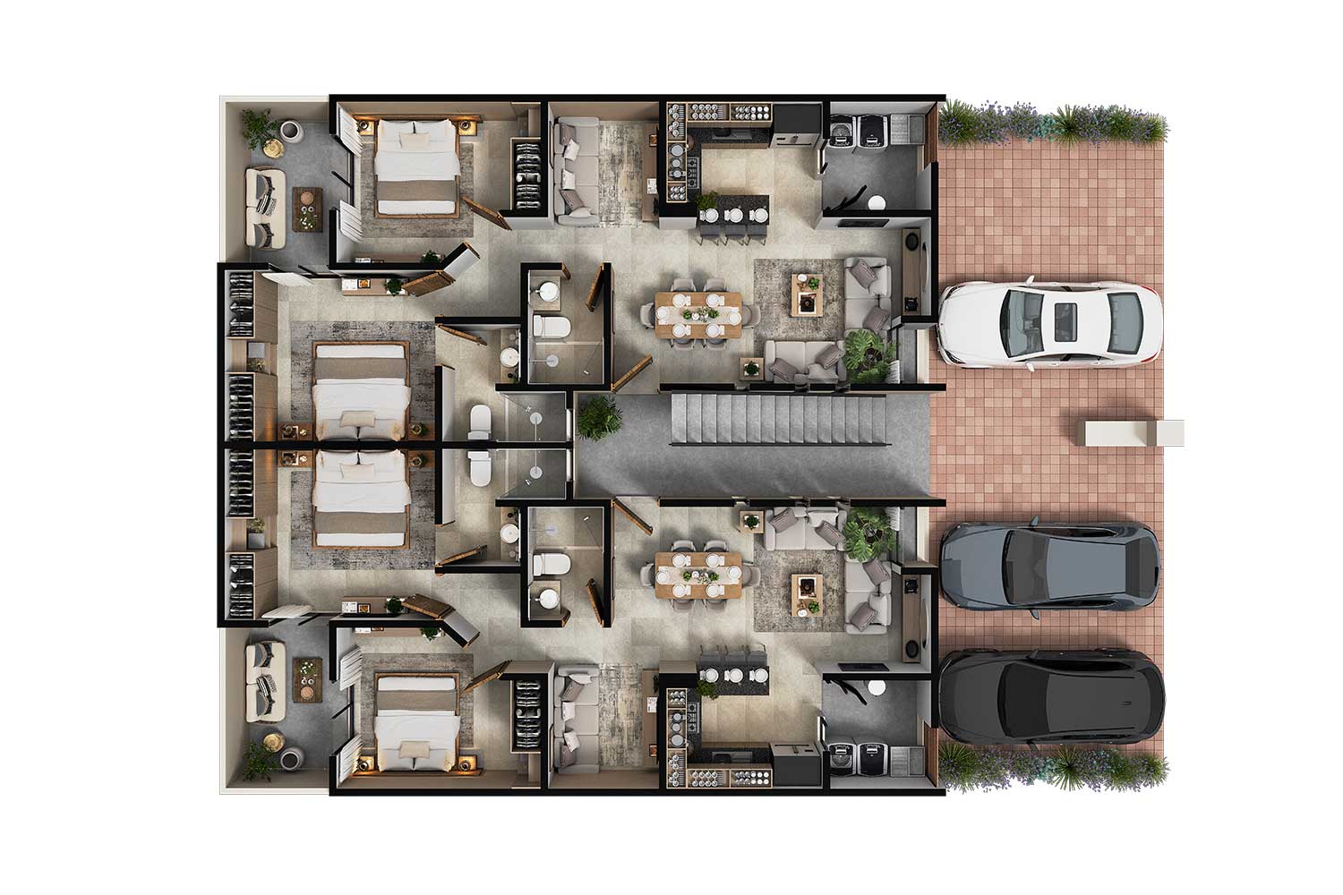 PB departamento modelo Olmo
