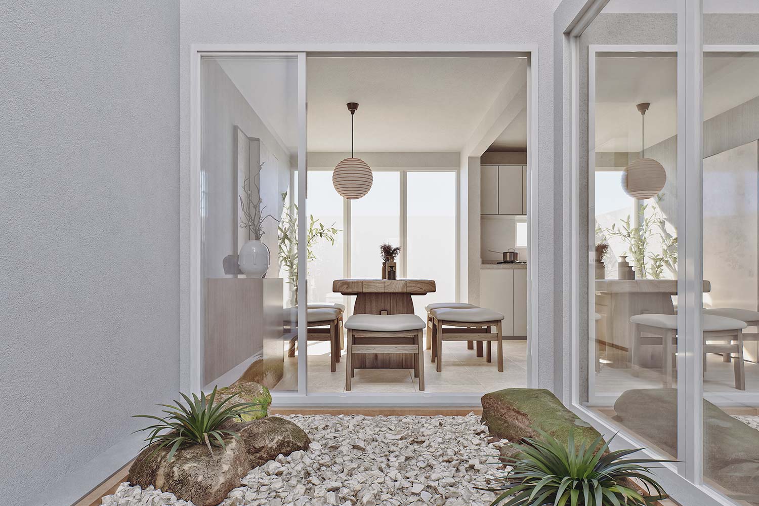 Jardin interior