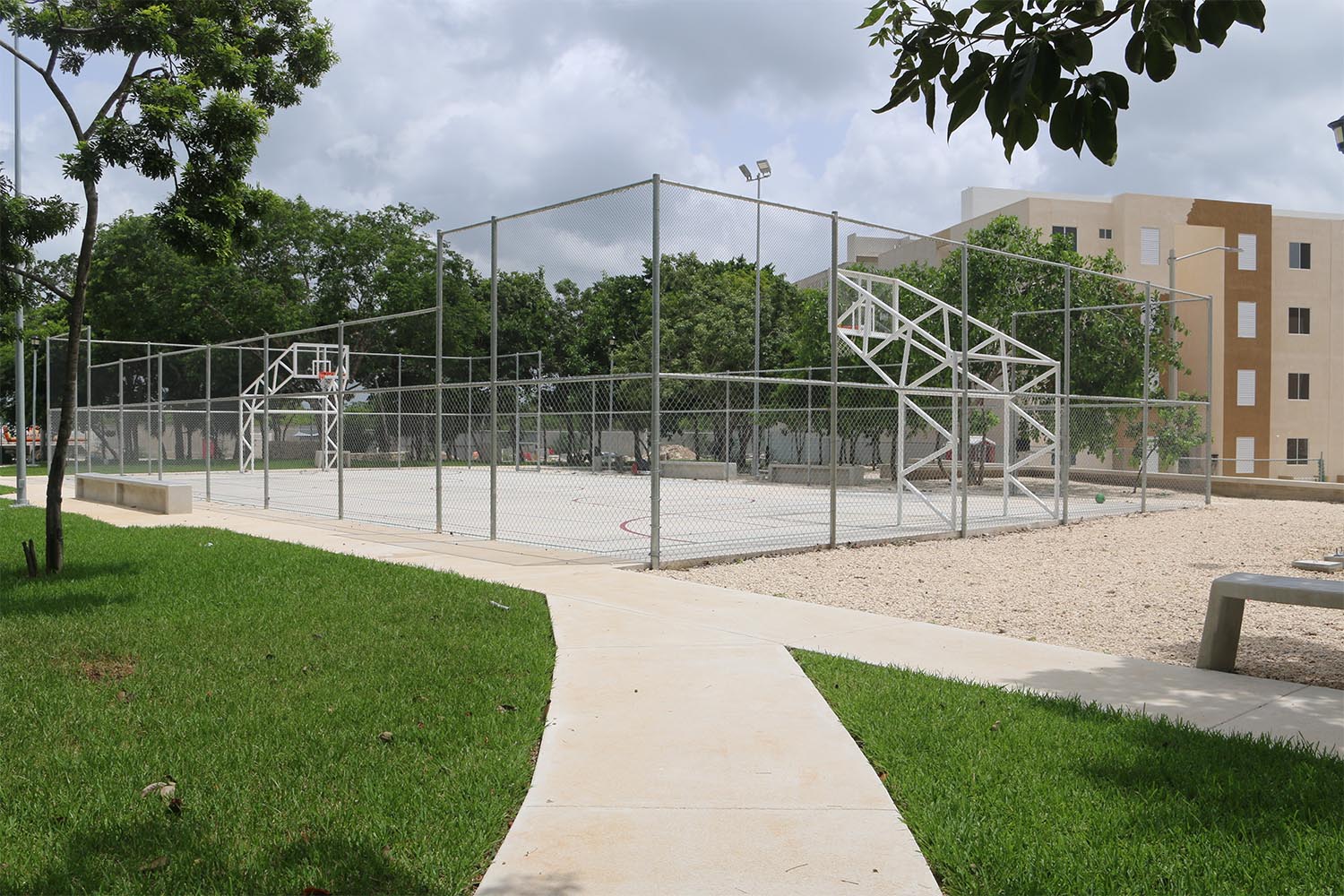 Cancha de Básquetbol