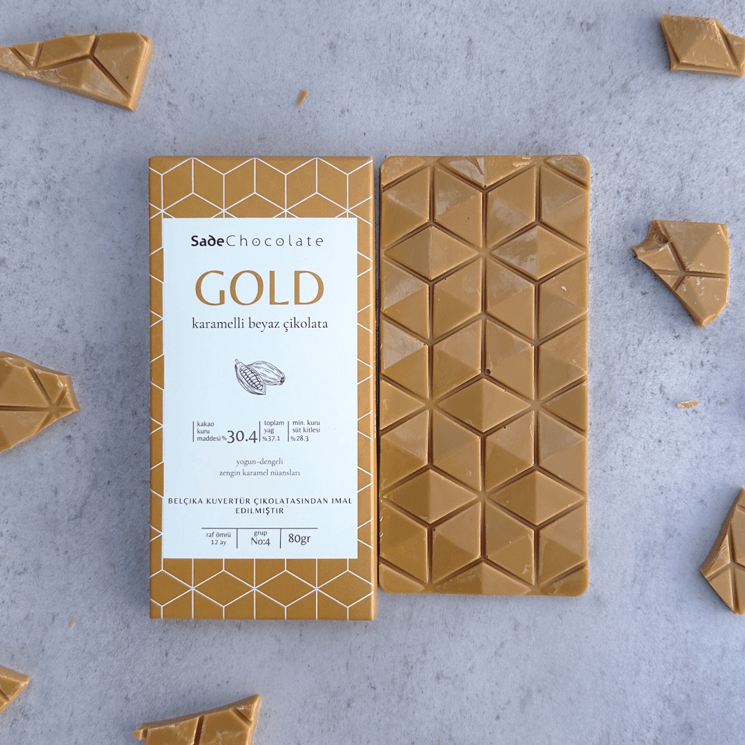 Çikolata Tablet Gold 80gr