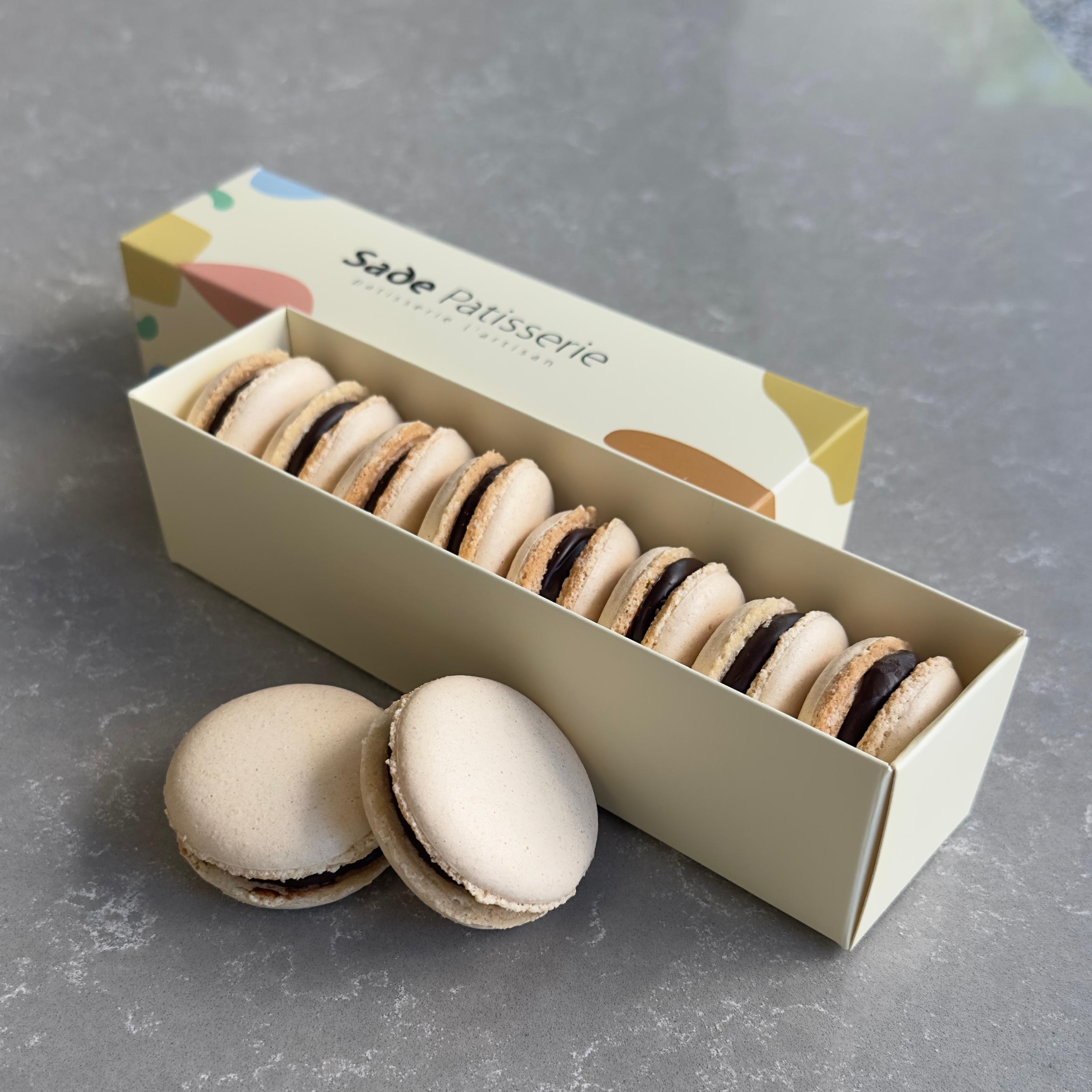 Macaron Çikolatalı