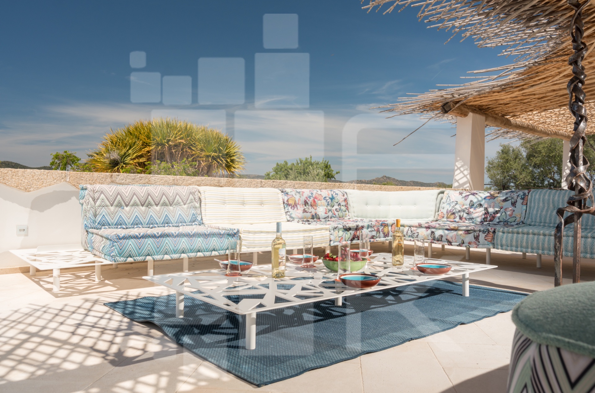 Villa Flora a San Teodoro con piscina  9