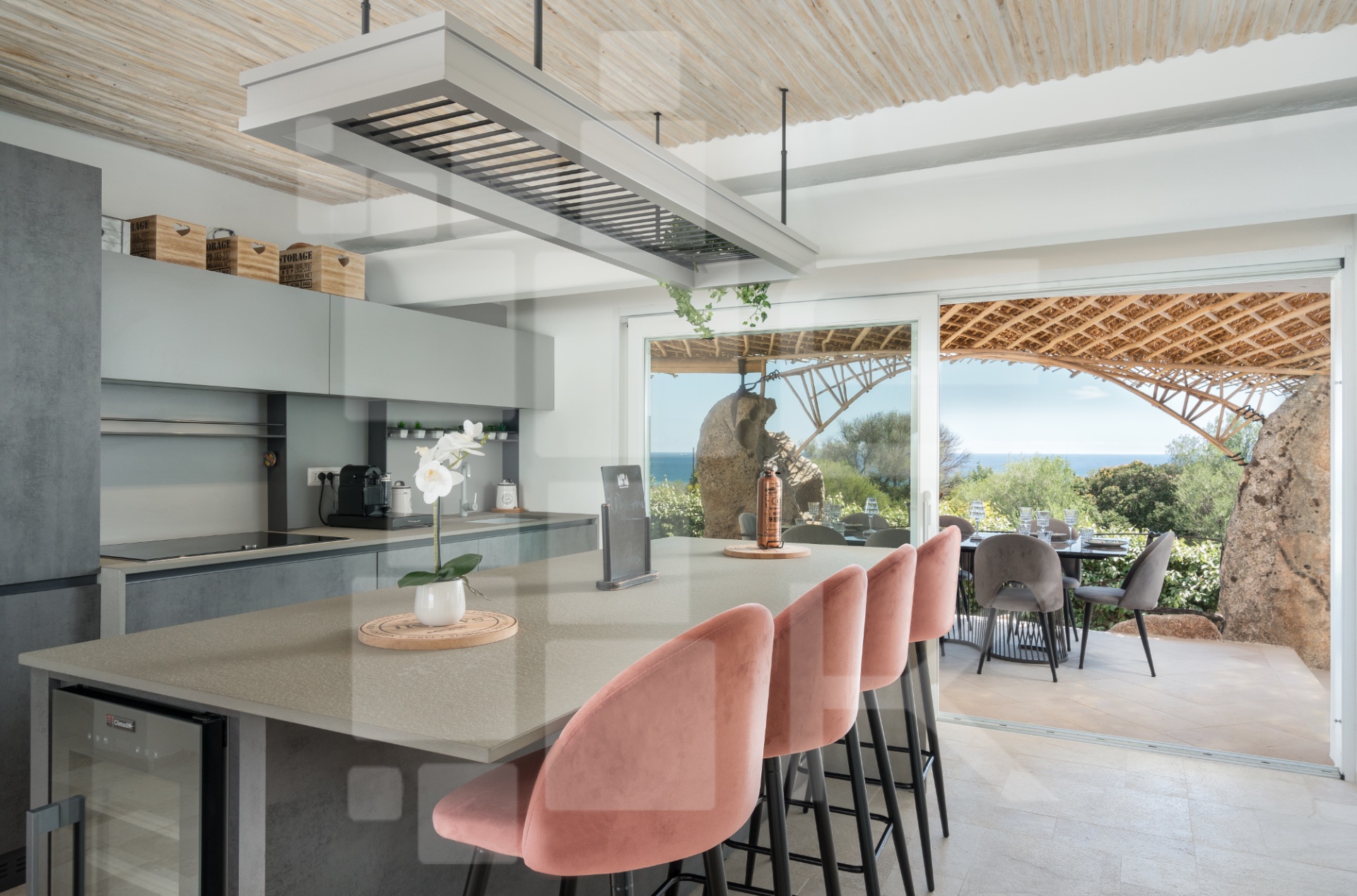 Villa Flora a San Teodoro con piscina  17
