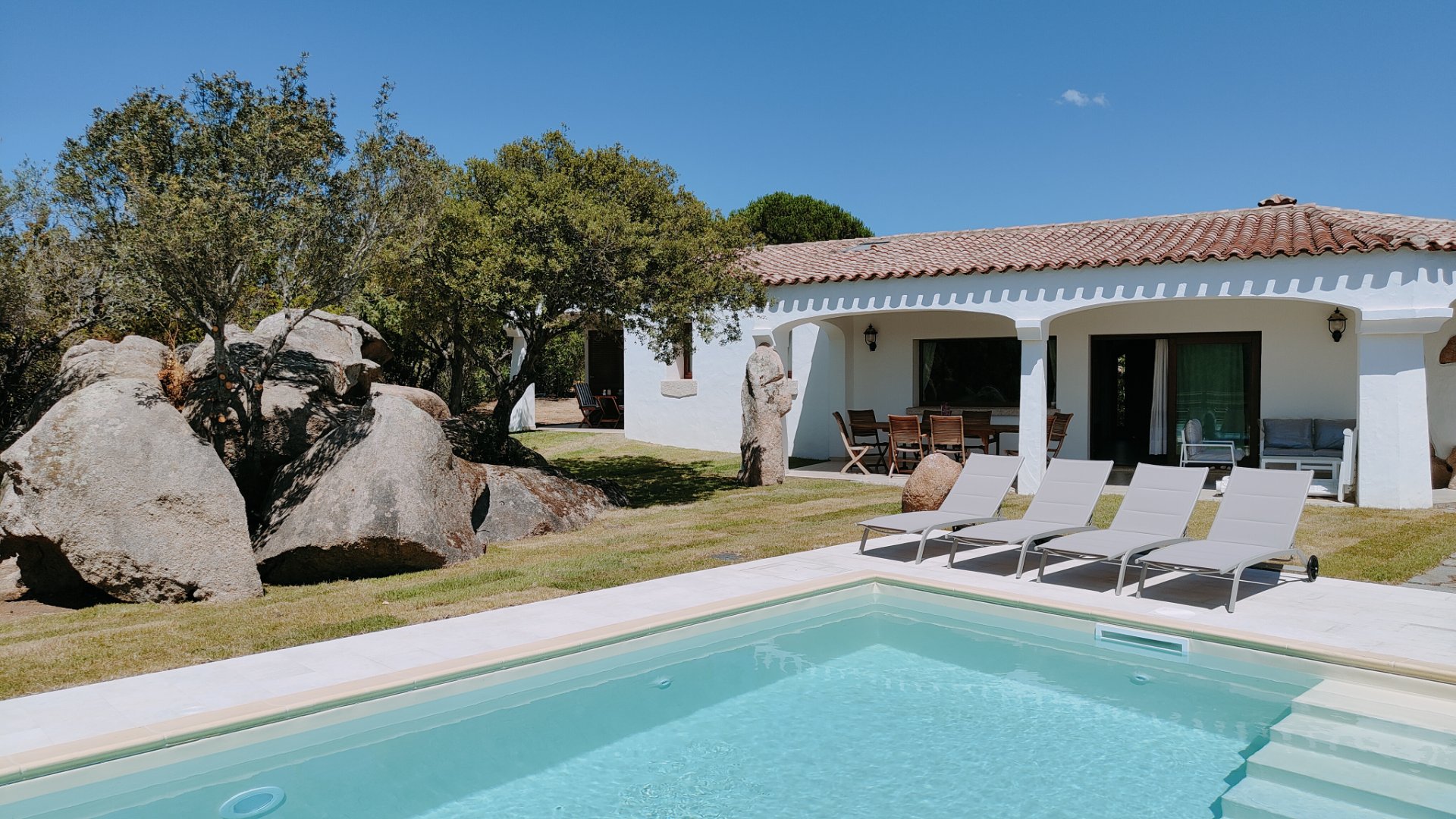 Costa Smeralda Villa con Piscina