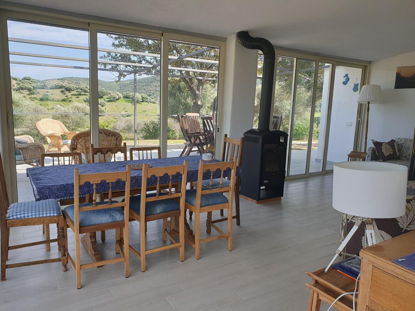 Villa singola con 3 camere e 3 bagni vista mare san teodoro 6