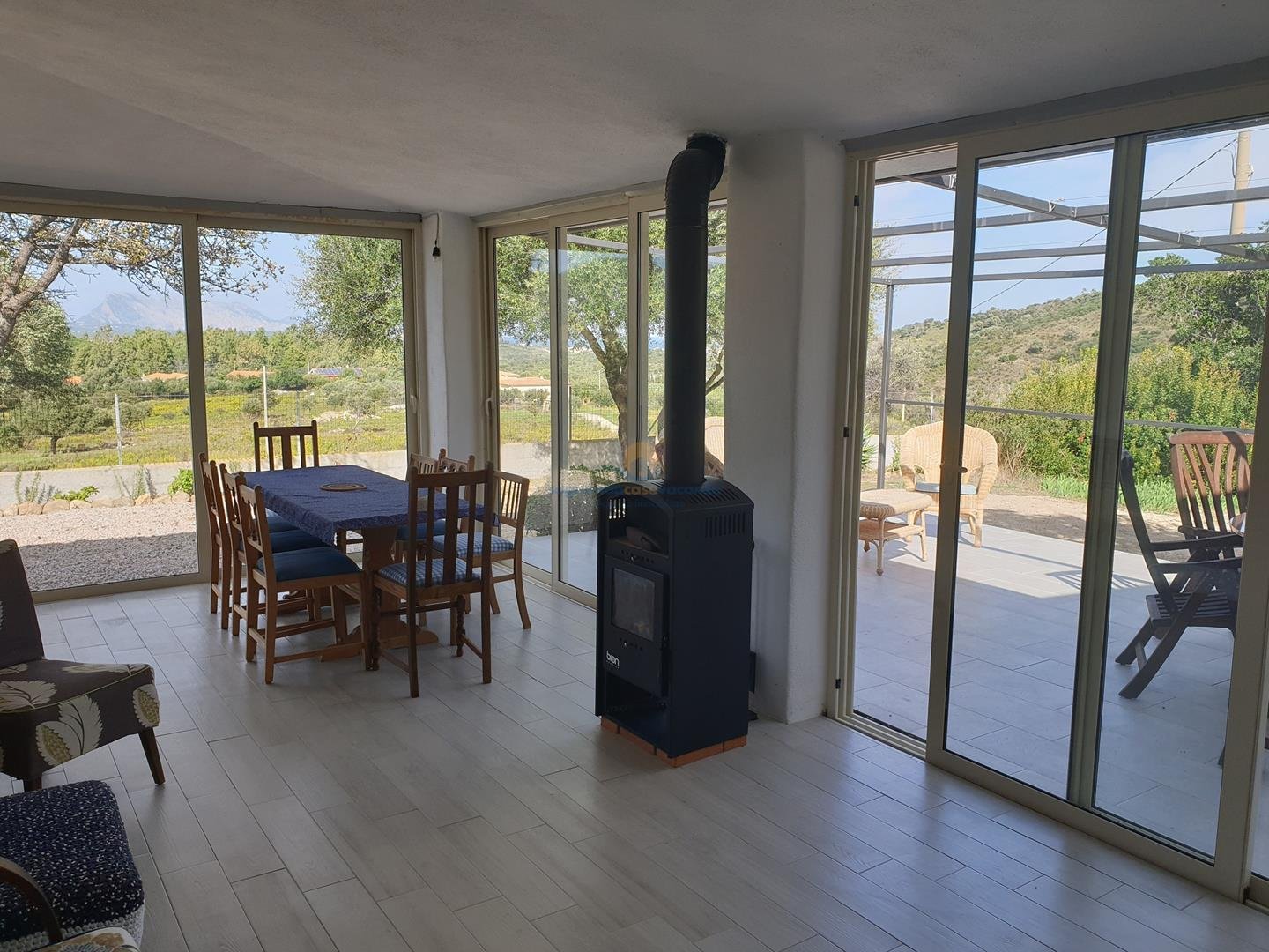 Villa singola con 3 camere e 3 bagni vista mare san teodoro 8