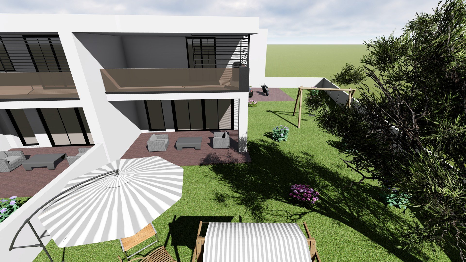 OLBIA: Elegante Villa a schiera con Ampio Giardino 3