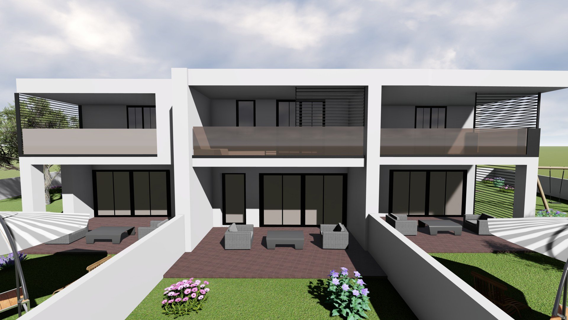 OLBIA: Elegante Villa a schiera con Ampio Giardino