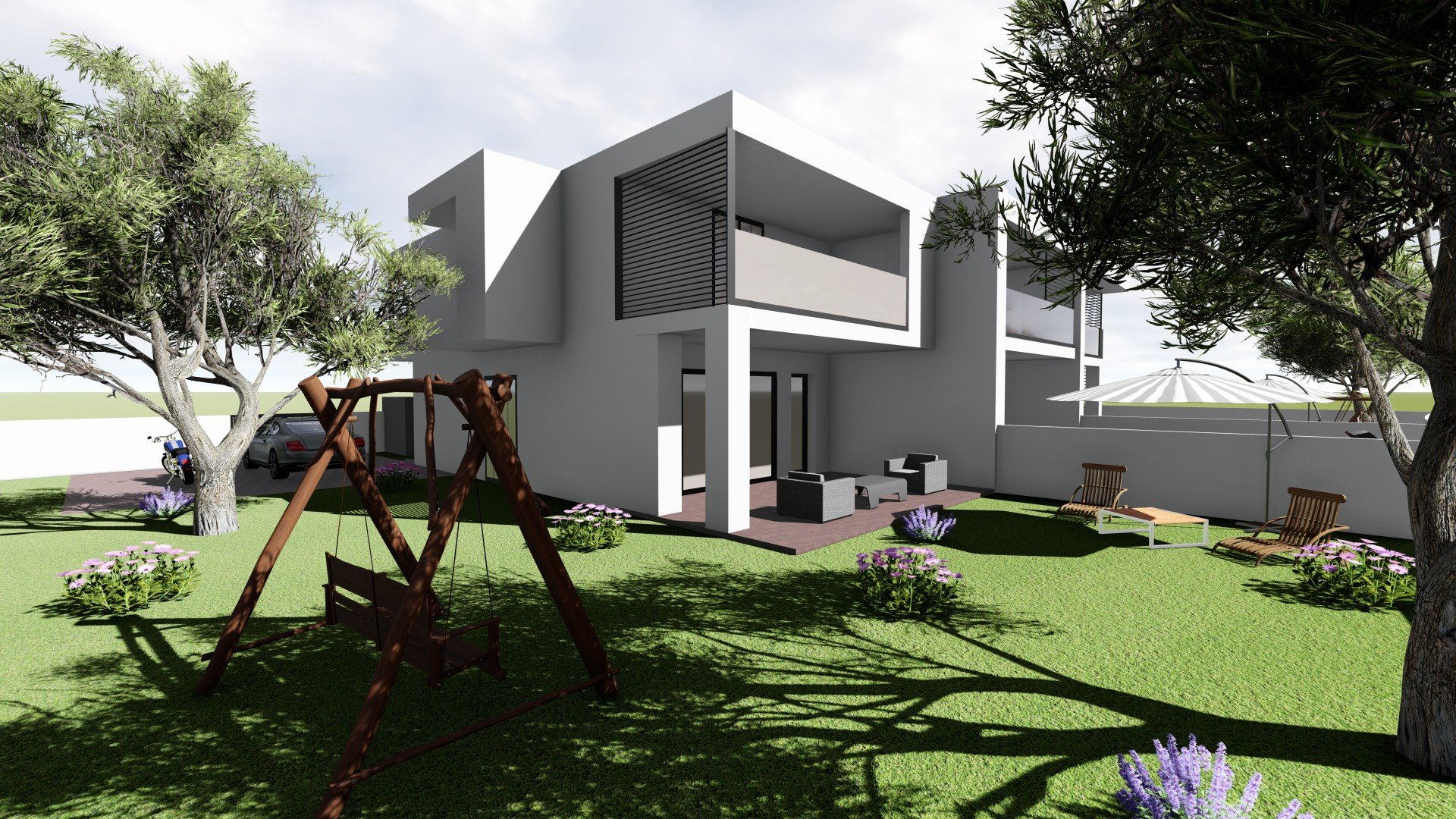 OLBIA: Elegante Villa a schiera con Ampio Giardino 4