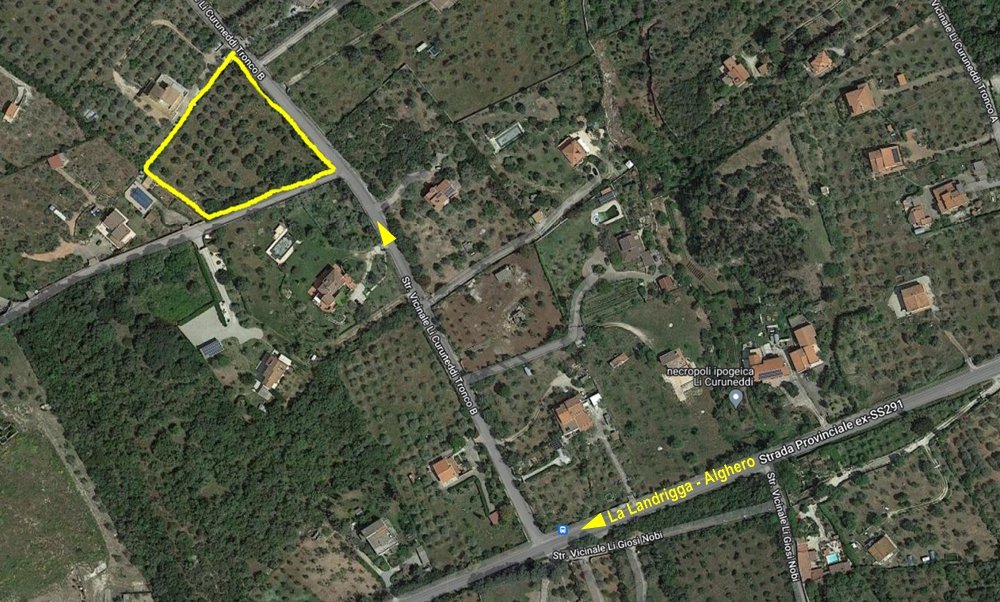 Li Curuneddi, terreno agricolo