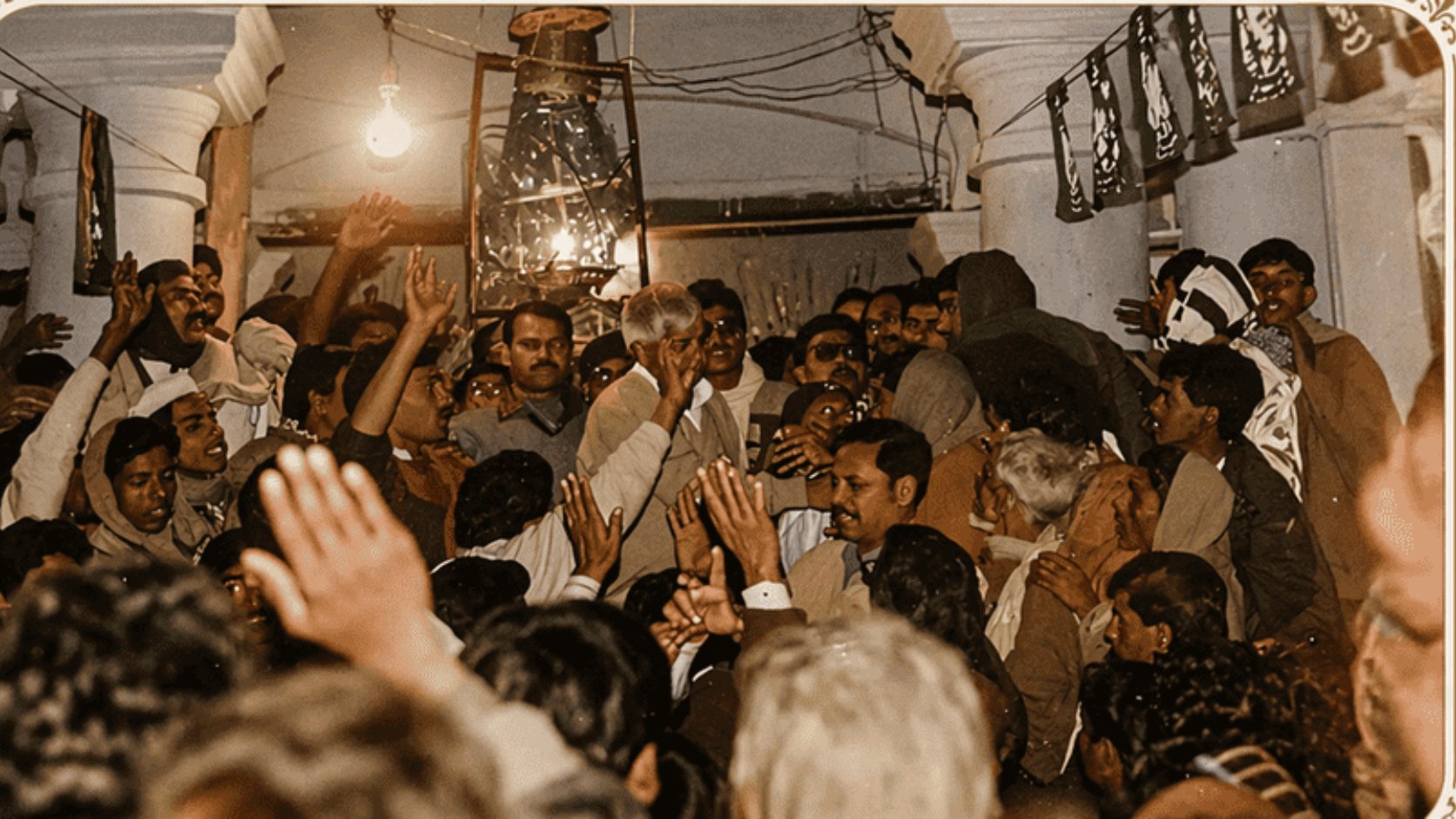 Lalu Prasad Yadav at Sadri Villa