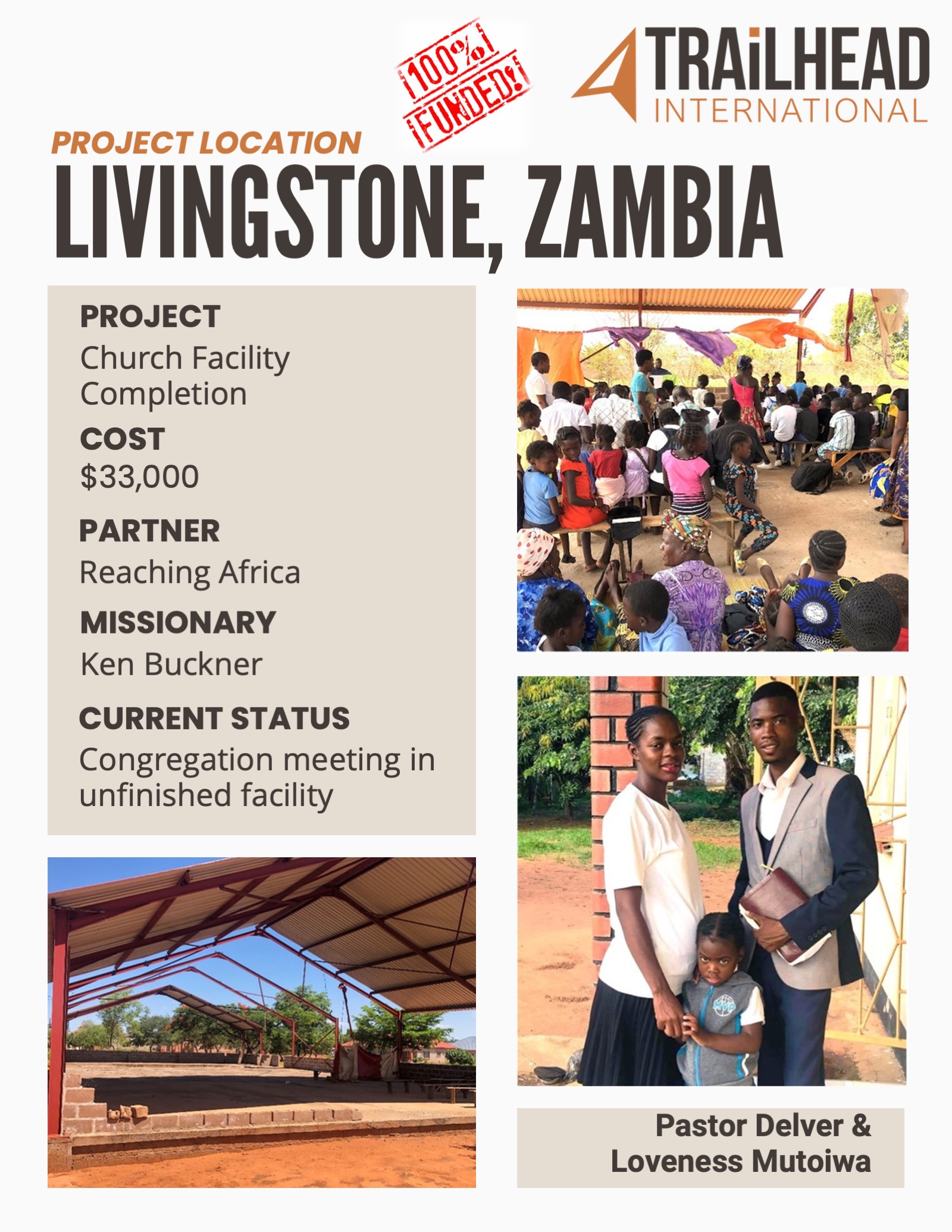 Livingstone, Zambia congregation