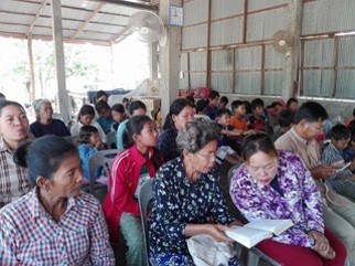 Chnanang, Cambodia congregation