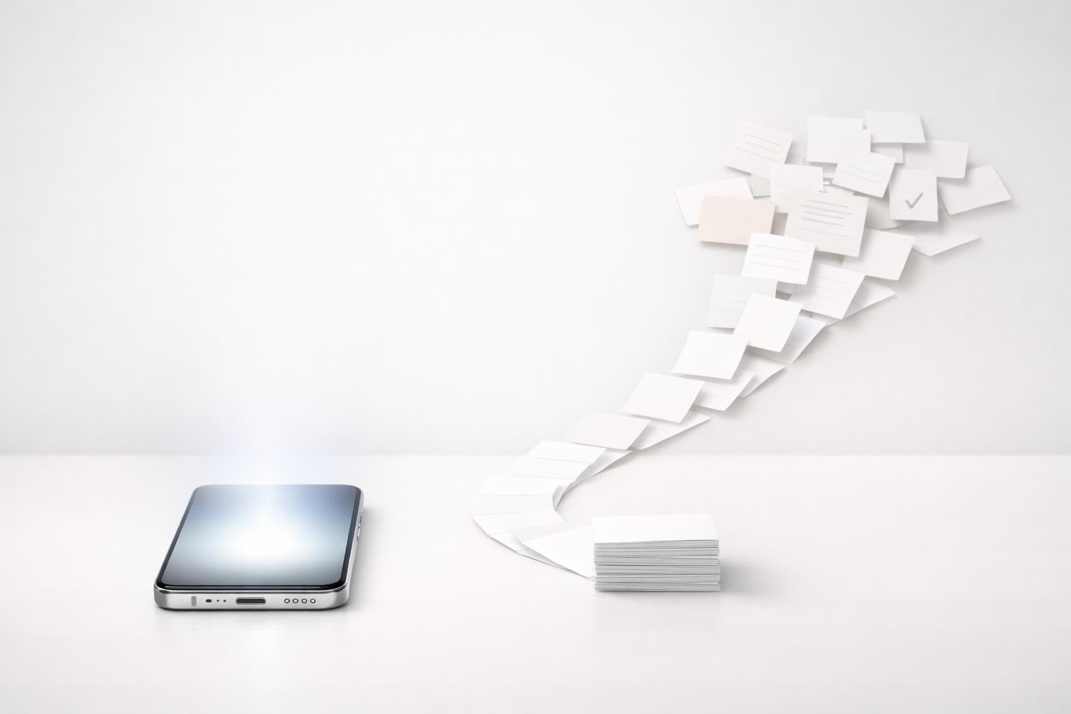 iPhone reminder app turning scattered tasks into one organized workflow