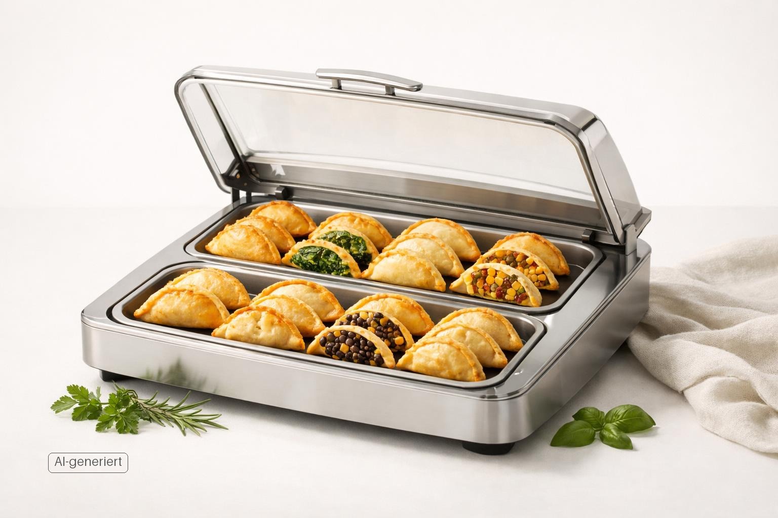 Warum Event-Catering in Hamburg mit Empanadas für gemischte Ernährungsweisen funktioniert: Erklärt den Nutzen von Empanadas für vielseitige Gästegruppen und entspannte Planung.