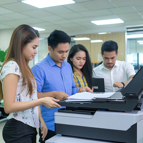 Benefits of Renting Printers for Remote Work