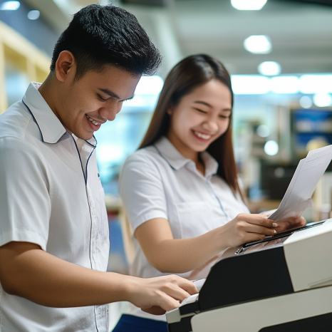 Remote Monitoring of Office Copiers