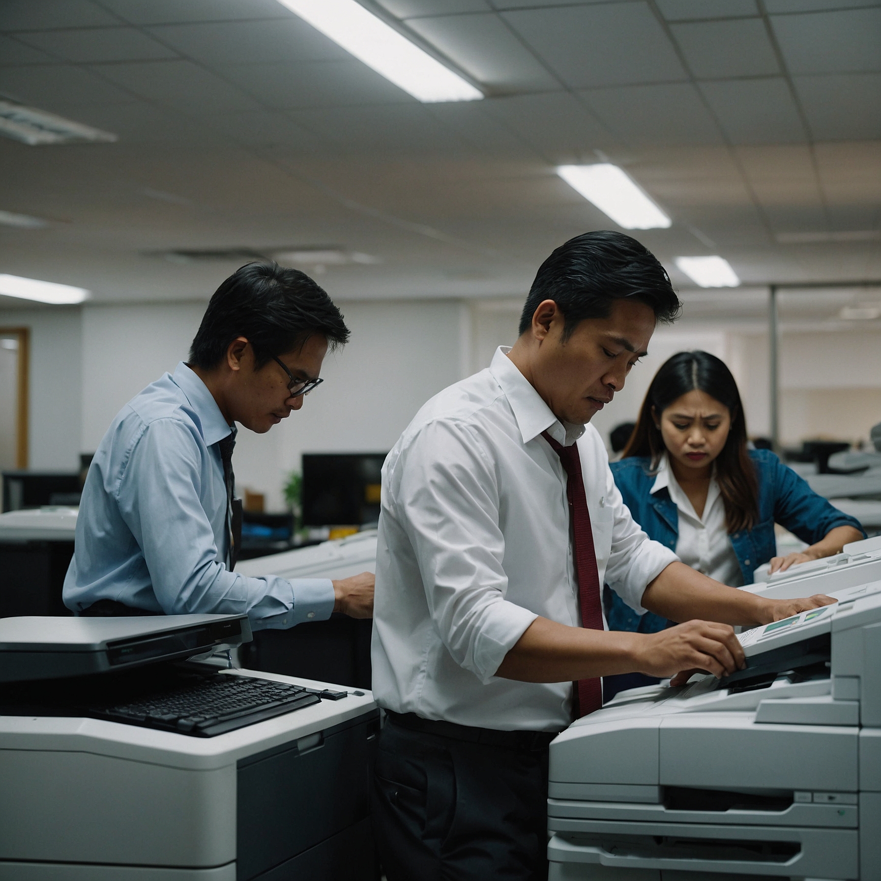 Cost Comparison of Copier Rentals by Region