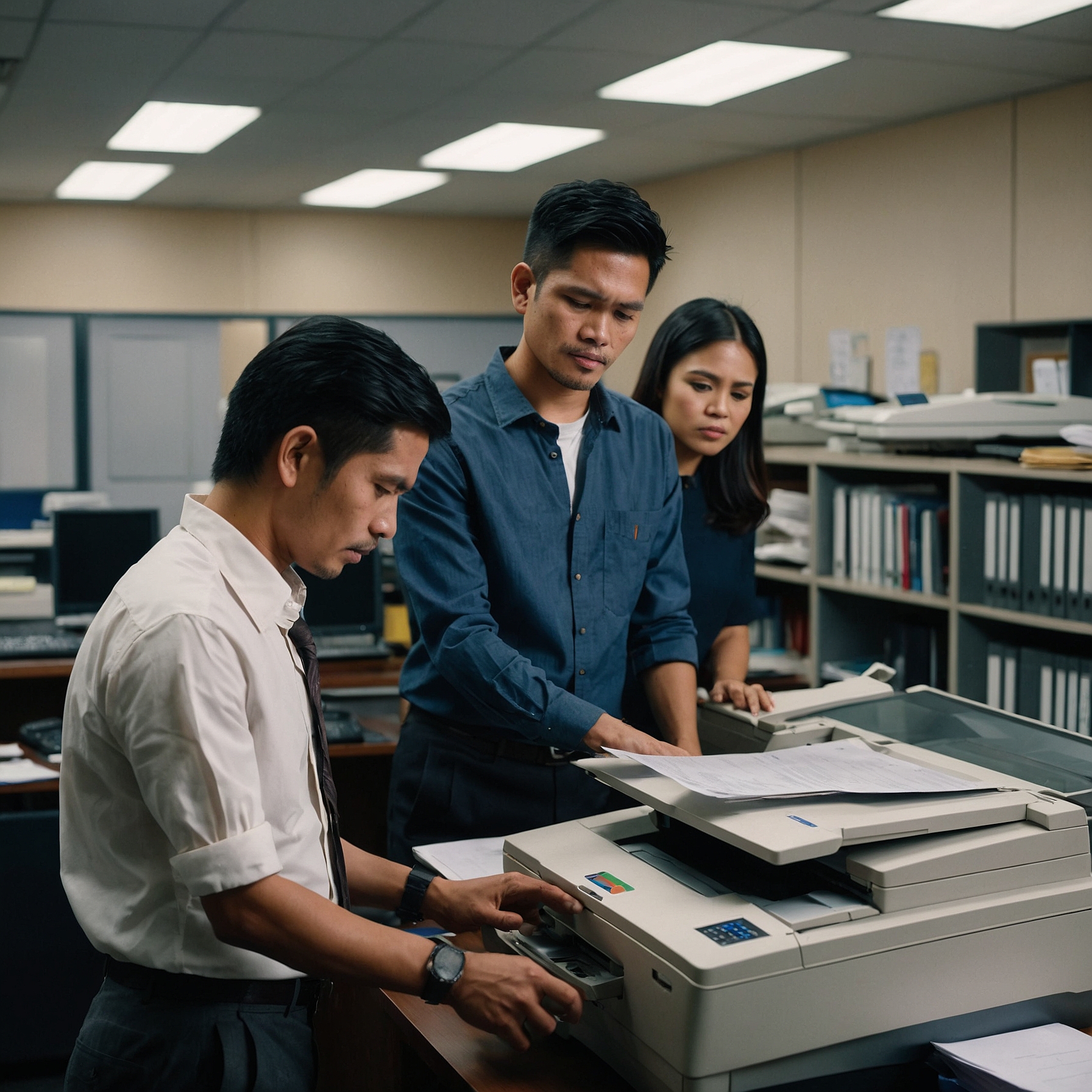 Cost Comparison of Copier Rentals by Region