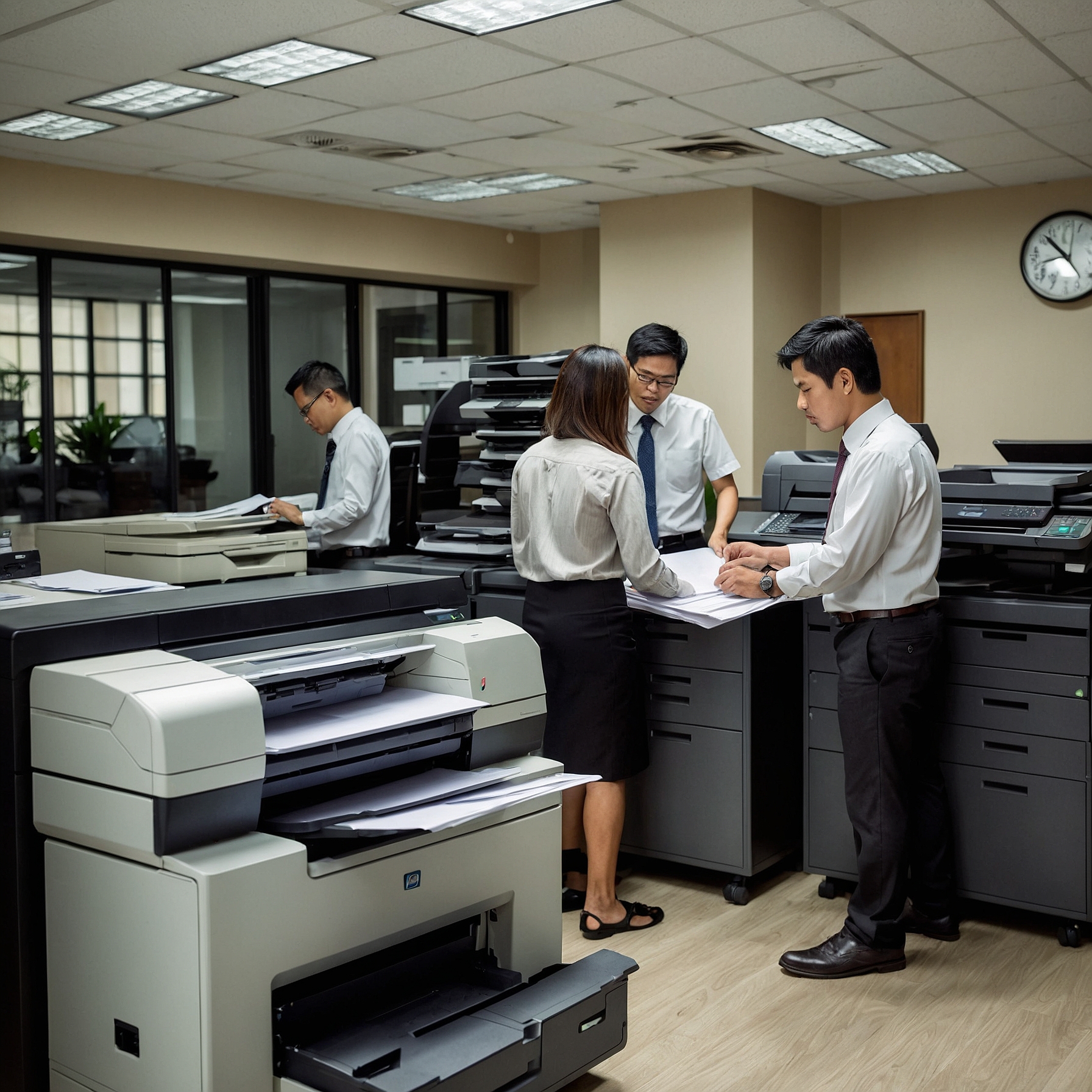 Copier Rental Cost Breakdown