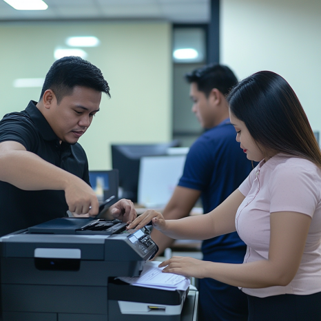 Customer Service in Printer Rental Companies