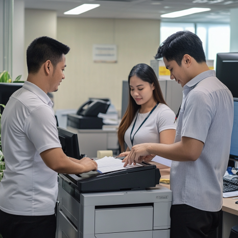 Customer Service in Printer Rental Companies