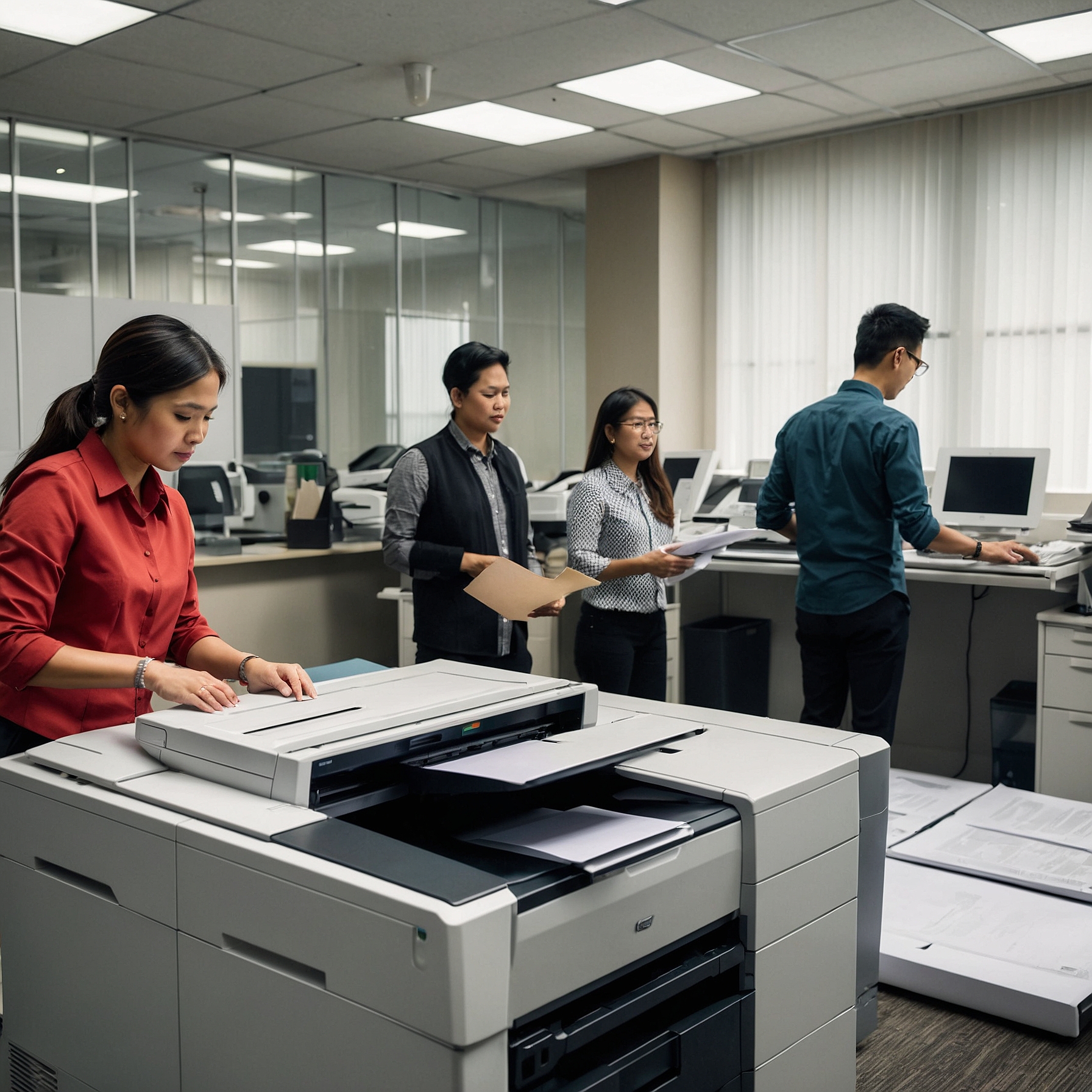 Vendor Selection for Eco-Friendly Copier Rentals