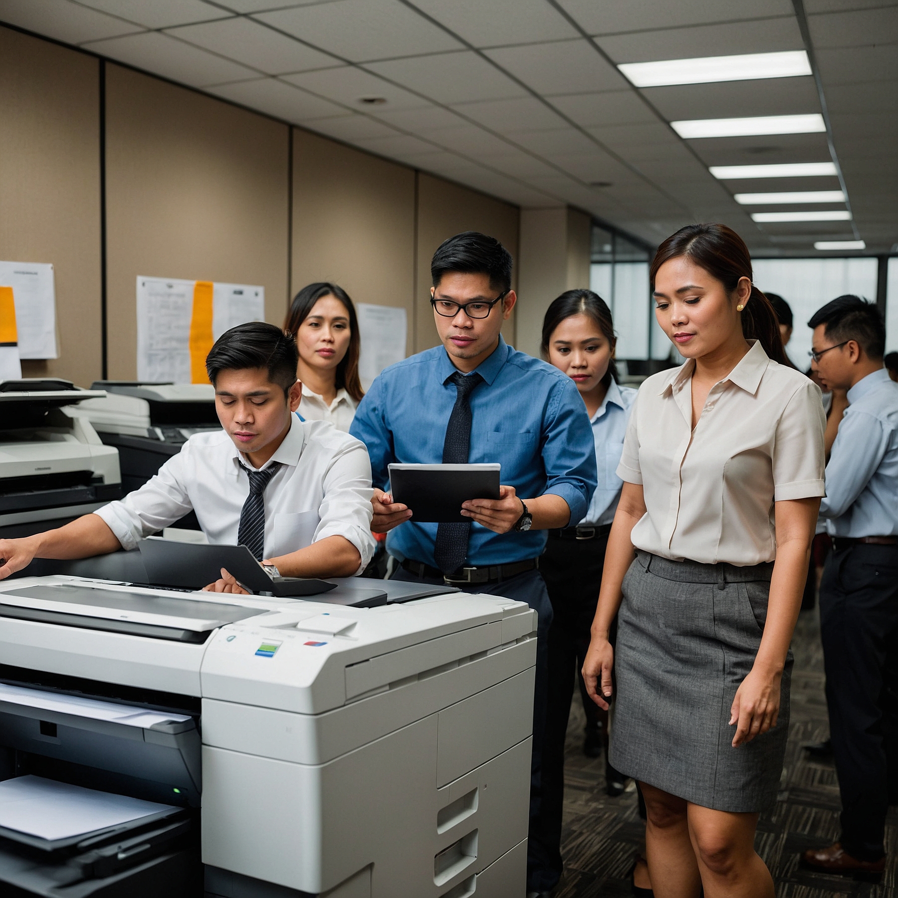 Training Needs for Copier Types