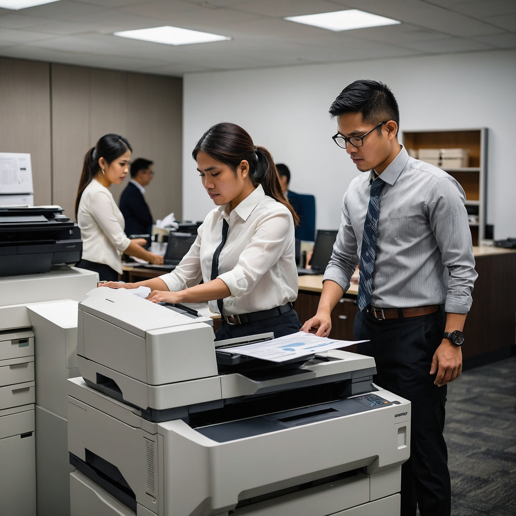Eco-Friendly Printer Rental: A Step Towards Sustainability