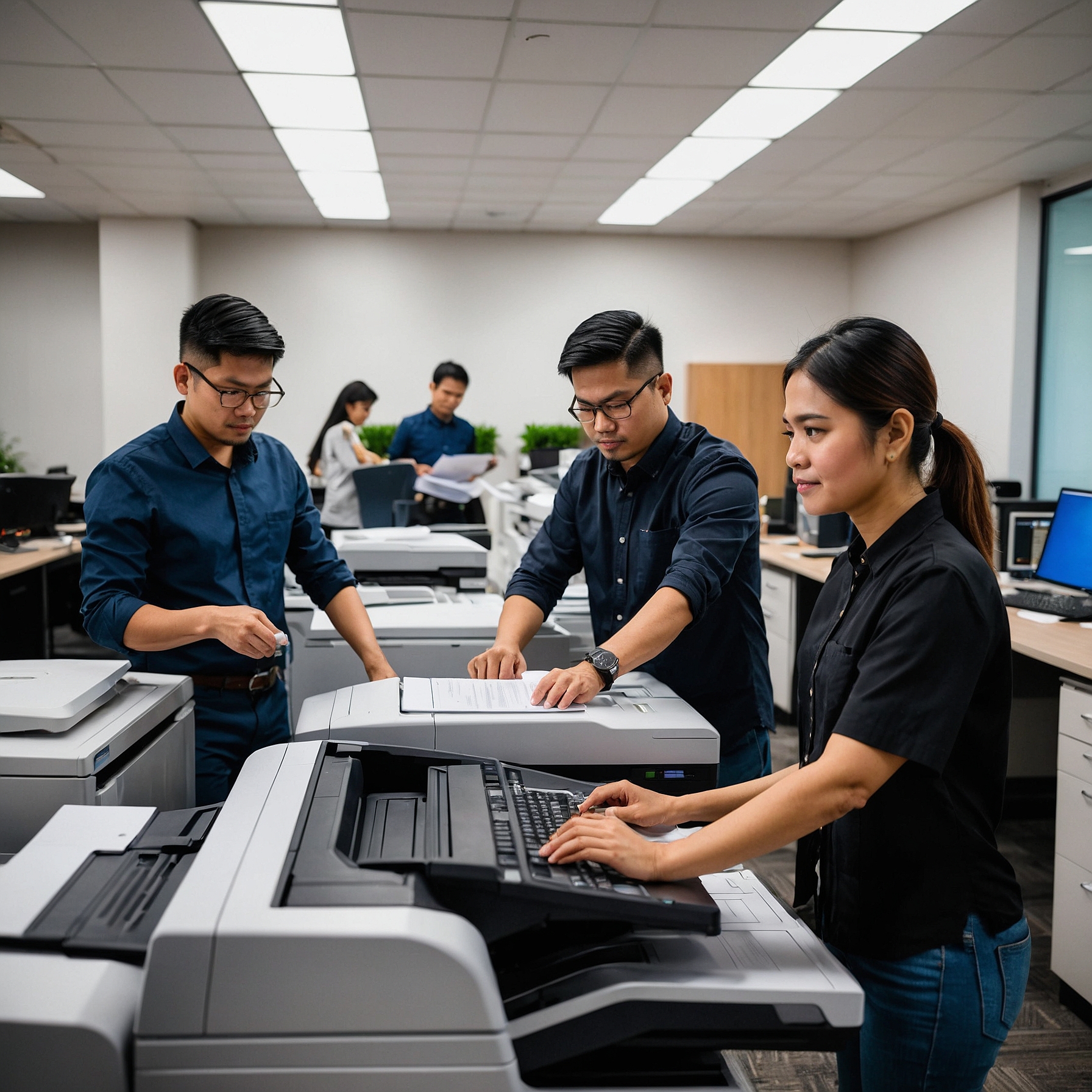 Integrating Copiers with IT Support