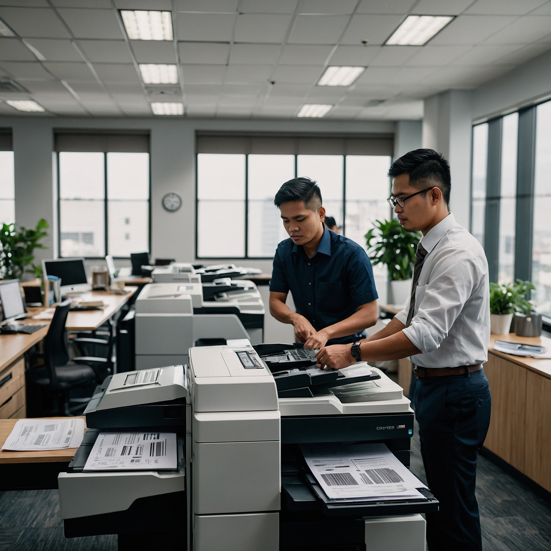 Routine Maintenance for Rental Copiers