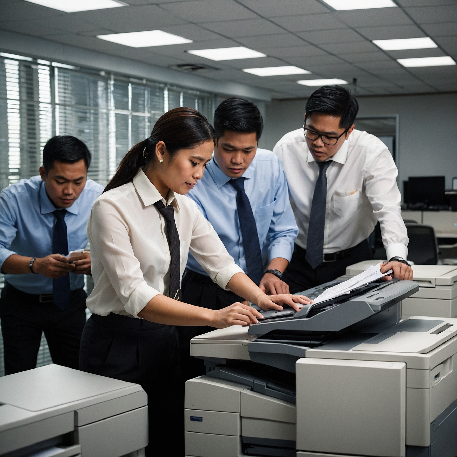 Training Staff on Copier Maintenance