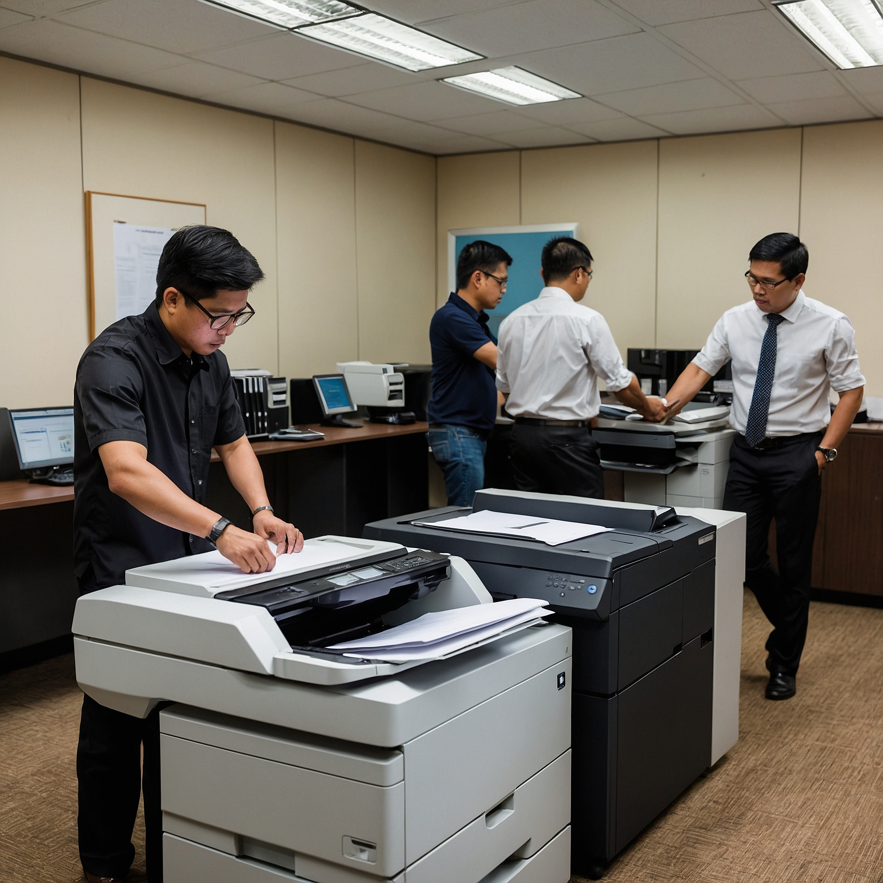 Security Features: Digital vs. Analog Copiers