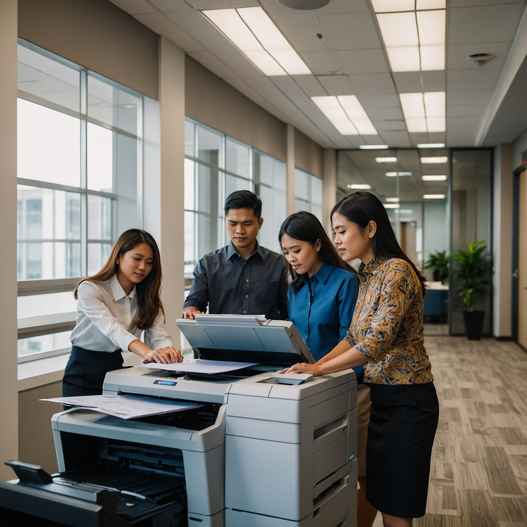 Reducing Paper Waste in Copier Rentals