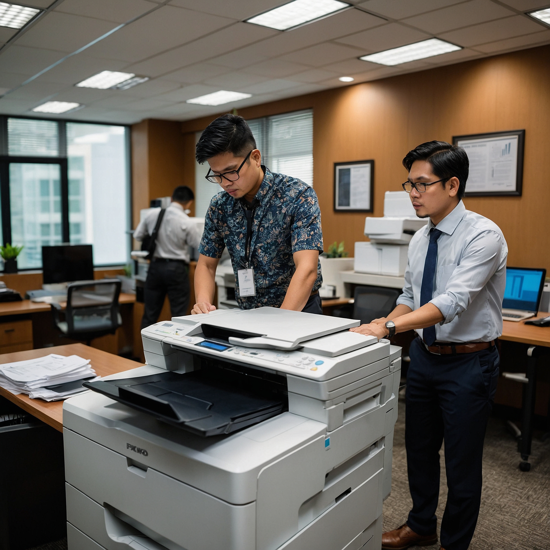 Vendor Selection for Eco-Friendly Copier Rentals