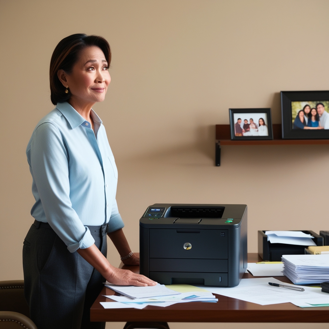 Training Staff on Printer Use
