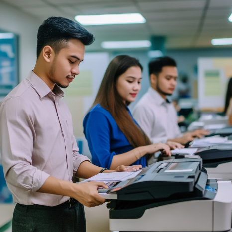 Logistics of Printer Rentals for Events