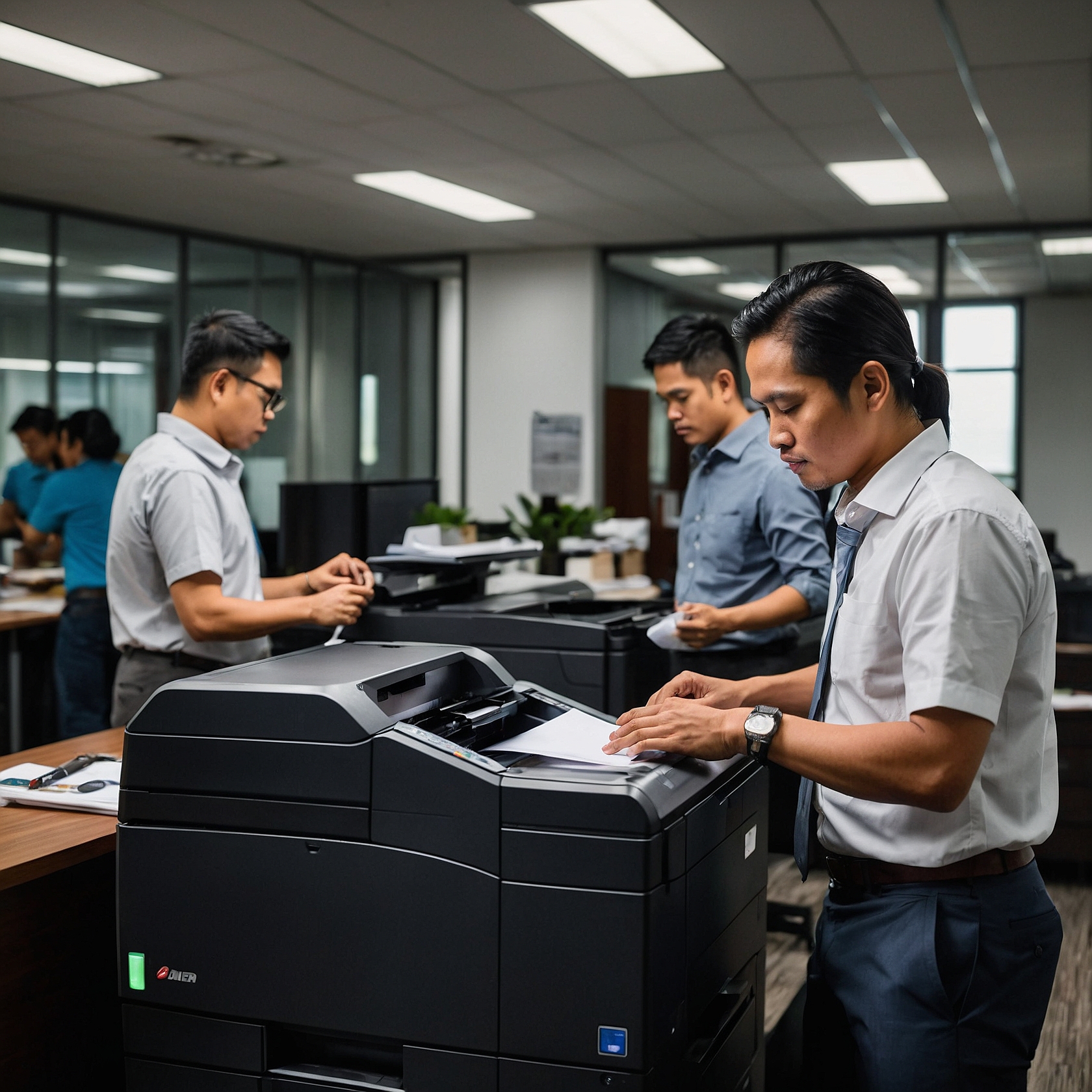 Managing High-Volume Copying During Exams