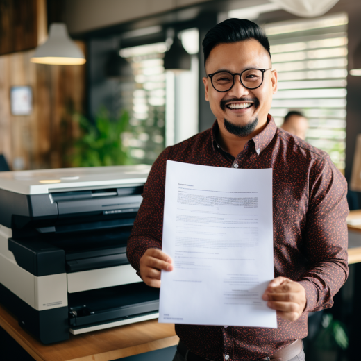 Photo printer rental