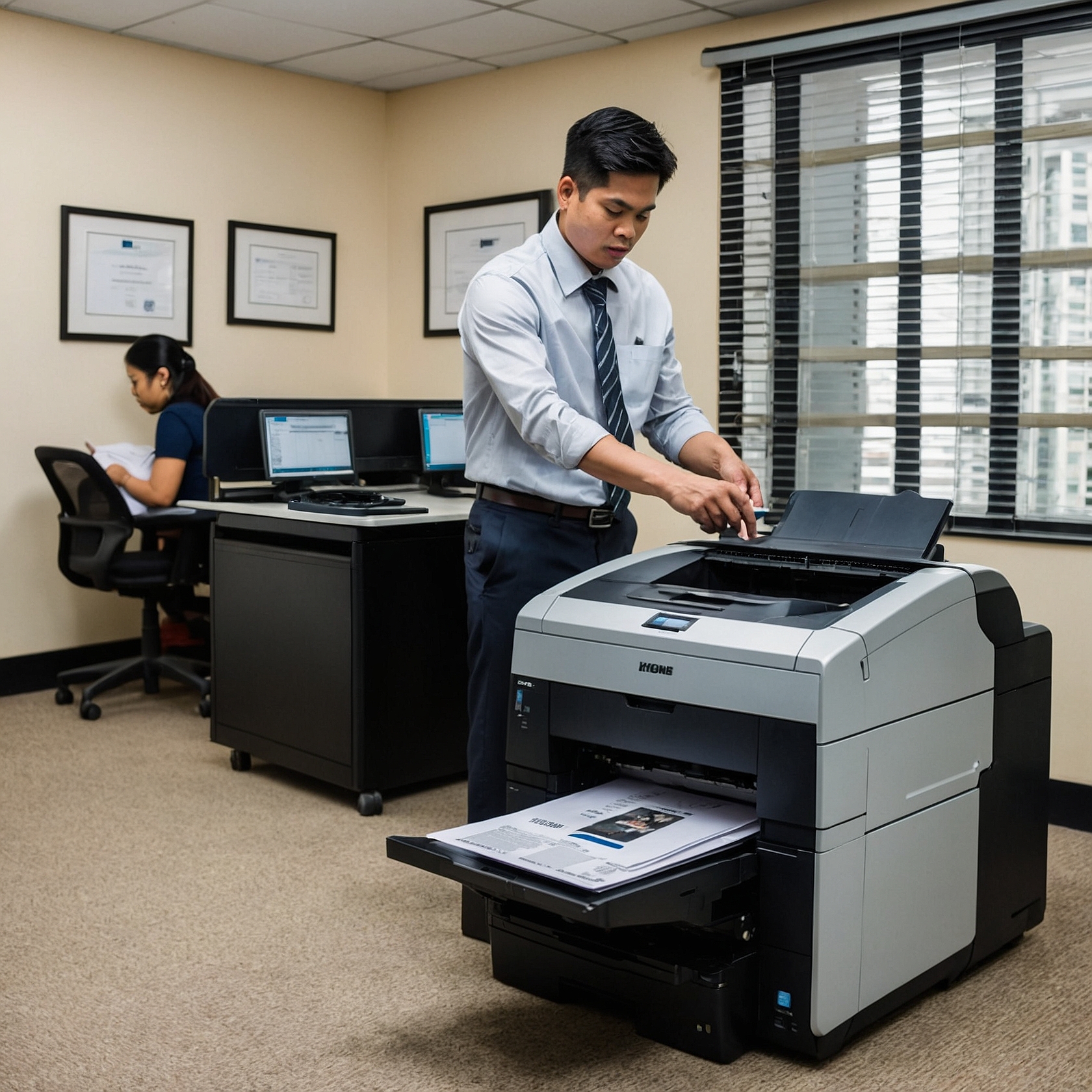 Security Conditions in Printer Rentals