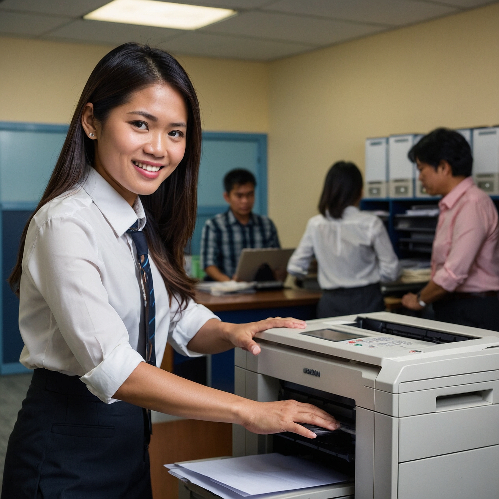 Training Employees on Copiers