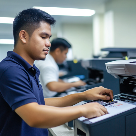 Trained Staff Printer Maintenance