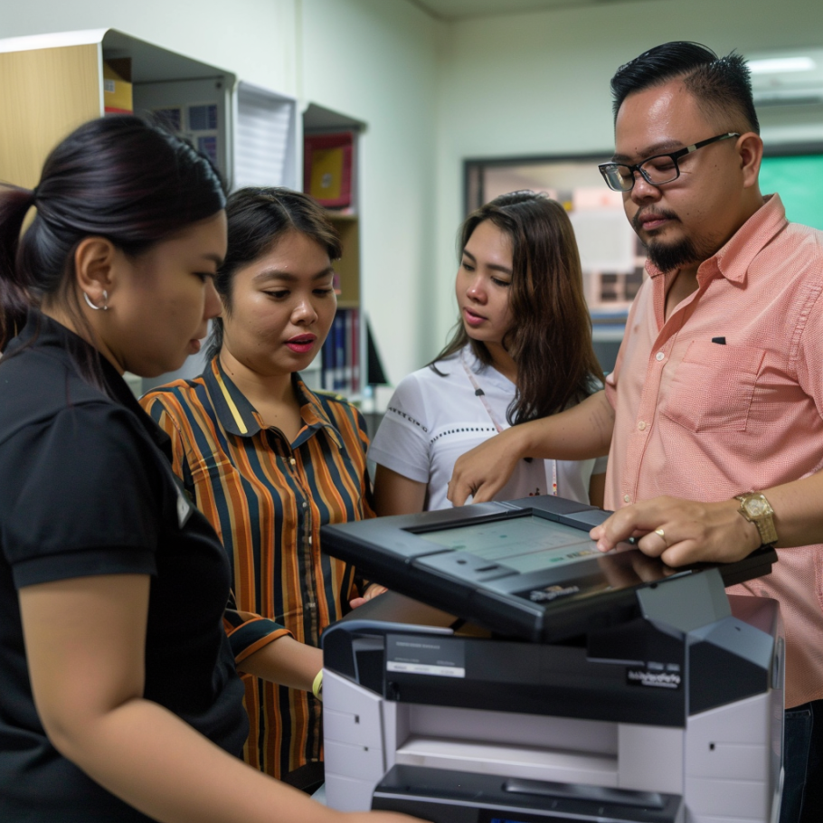 how printer rentals work