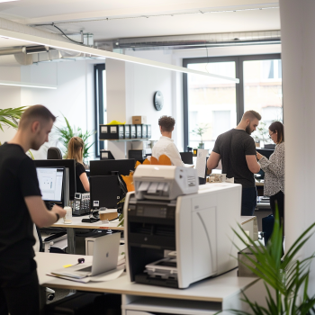 Copier Training for Office Staff 