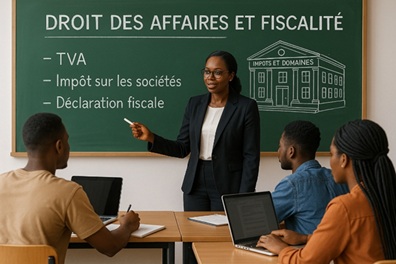 Illustration pour Master Droit des affaires et fiscalité