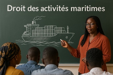 Illustration pour Master Droit des activités maritimes